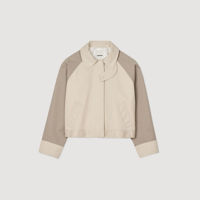 Blouson bicolore 