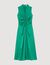 Robe longue en satin