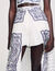 Jupe short à imprimé bandana 