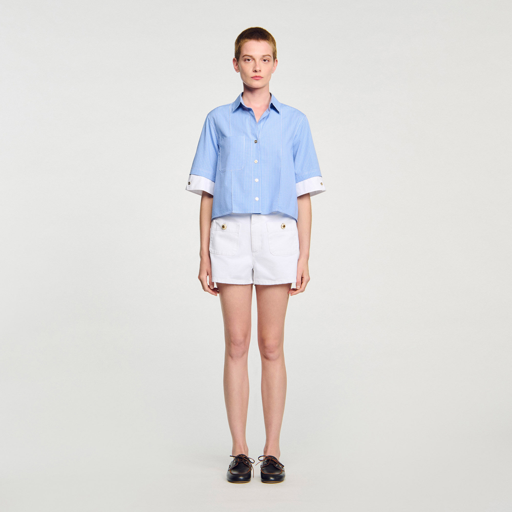 Short en denim 