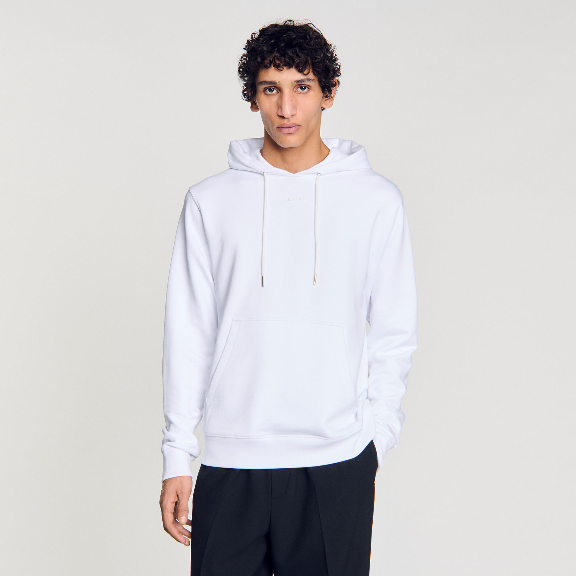 Sweatshirt à capuche logo
