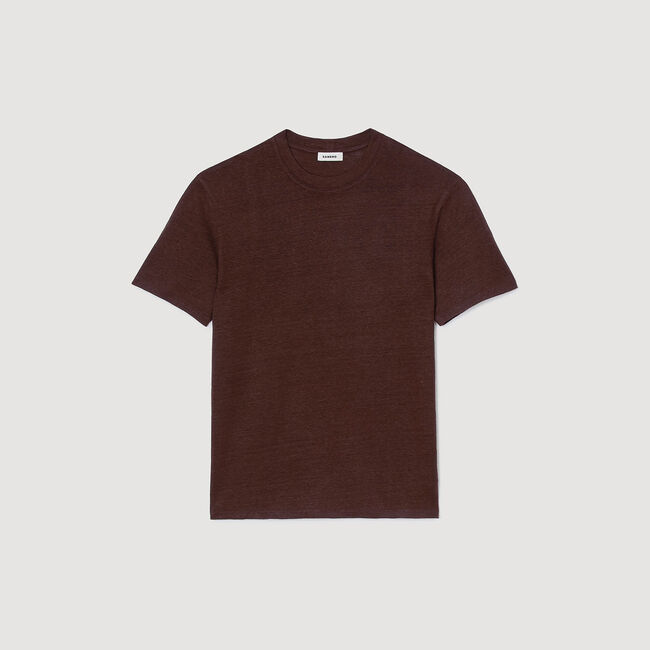 T-shirt en lin certifié