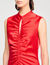 Robe longue en satin