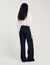 Pantalon large à fines rayures
