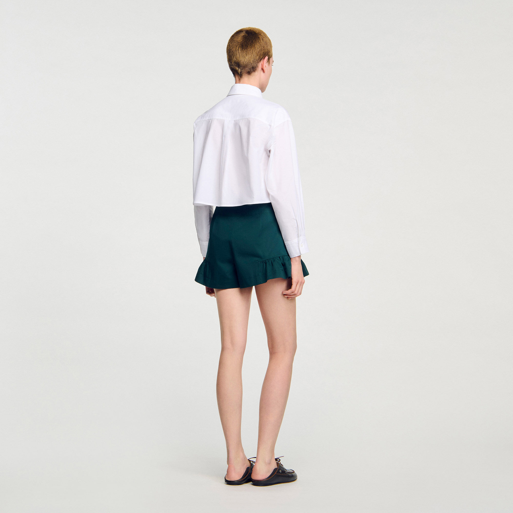 Short à volants