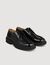 Derbies en cuir glacé