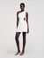 Robe courte asymétrique