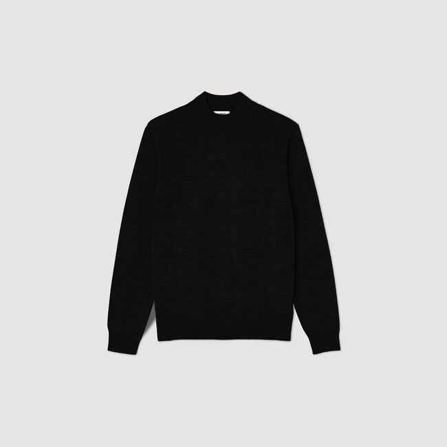 Pull à col cheminée