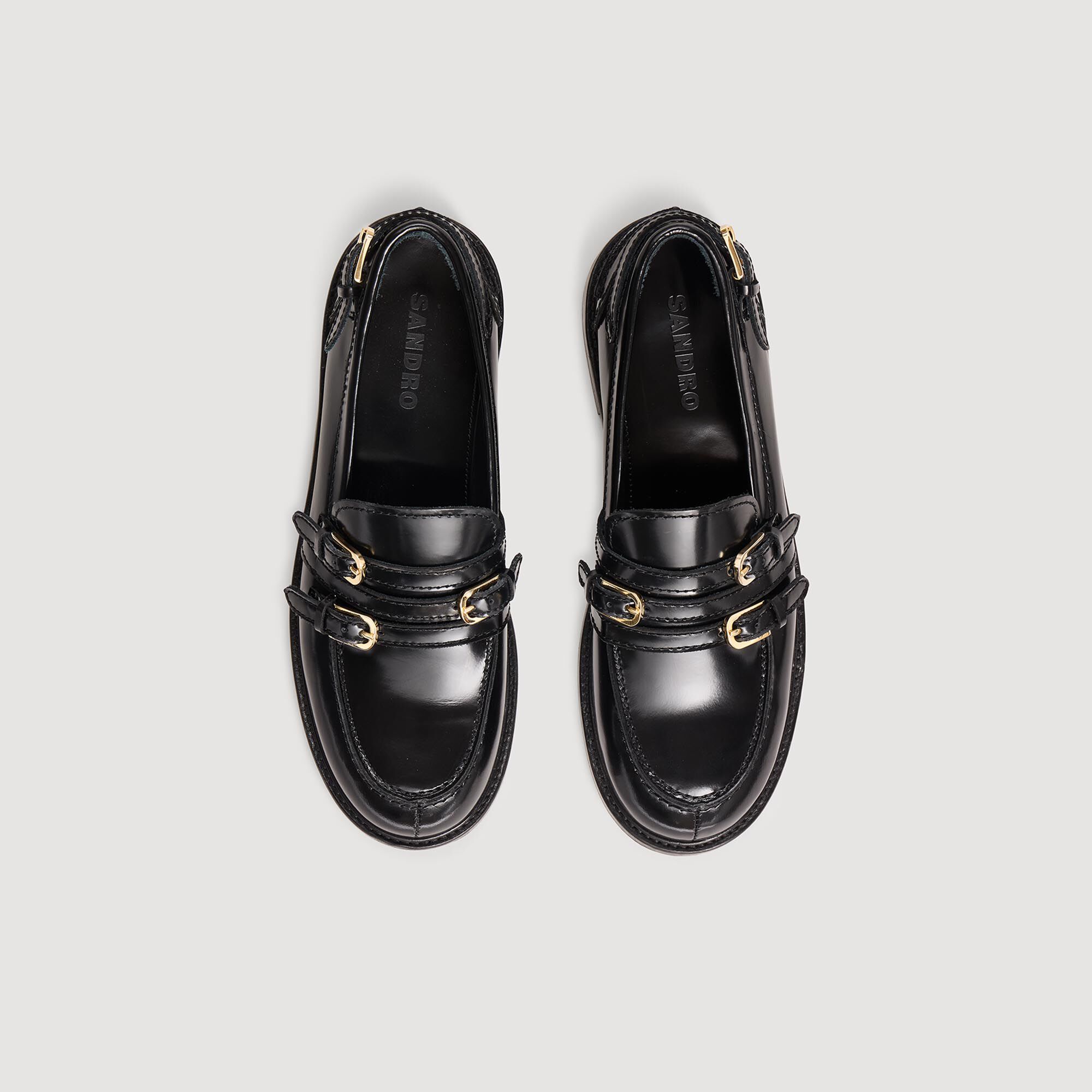 Mocassins à boucles