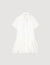 Robe courte à détails dentelle 