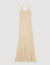 Robe longue en maille