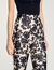 Pantalon à imprimé fleuri hawaïen