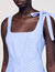 Robe courte à rayures