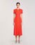 Robe longue en maille