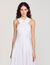 Robe longue croisée