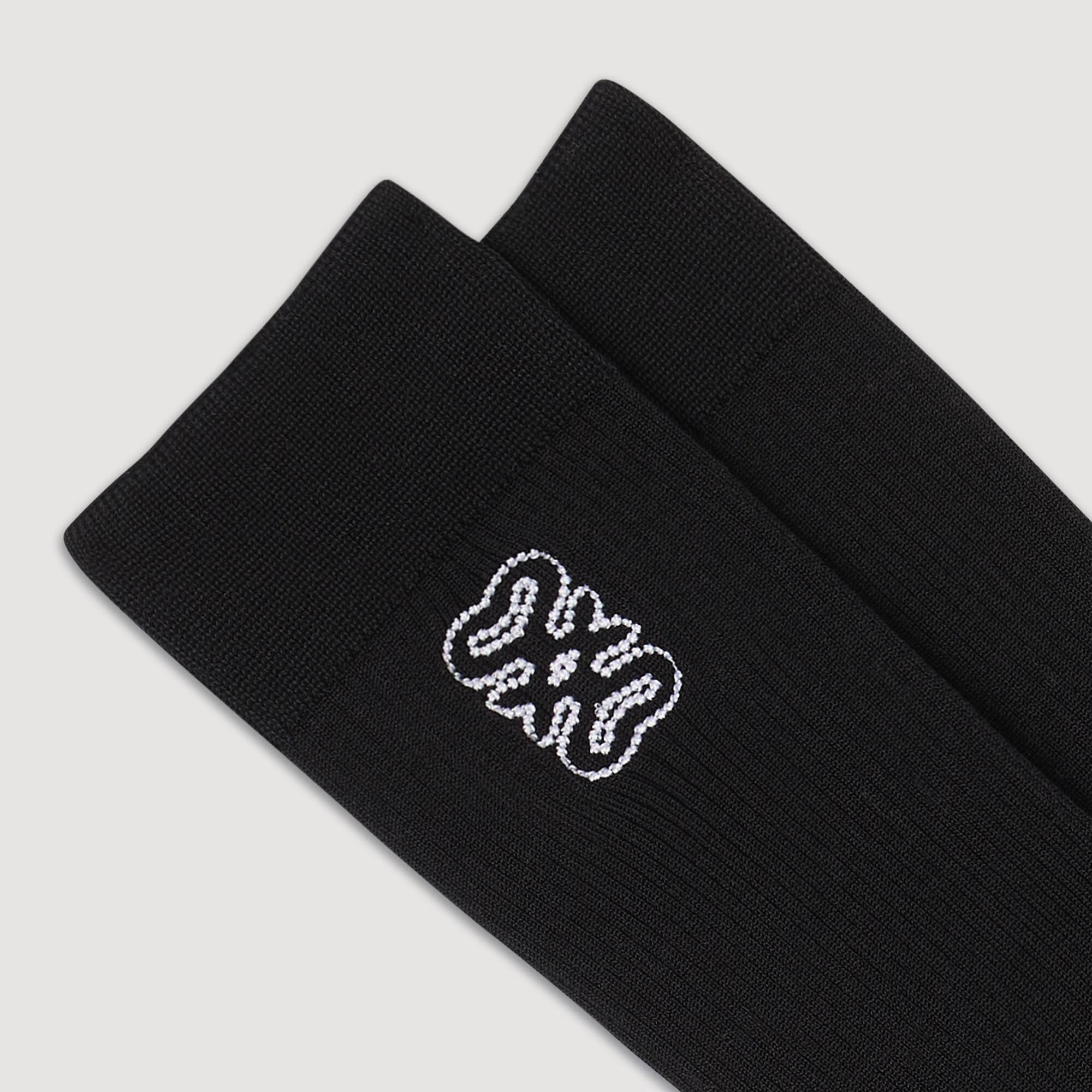 Chaussettes brodées