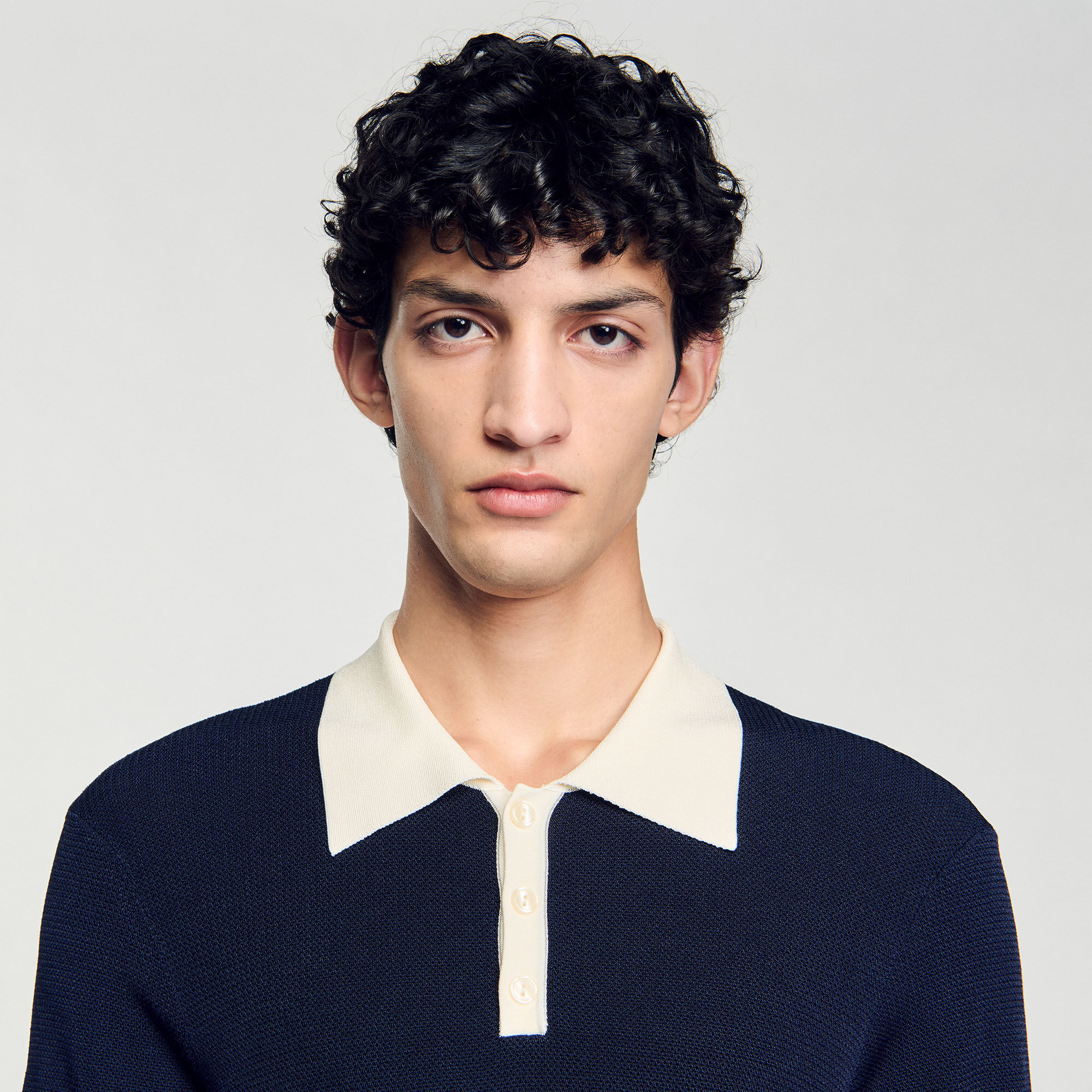 Polo bicolore