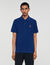 Polo à logo cuir