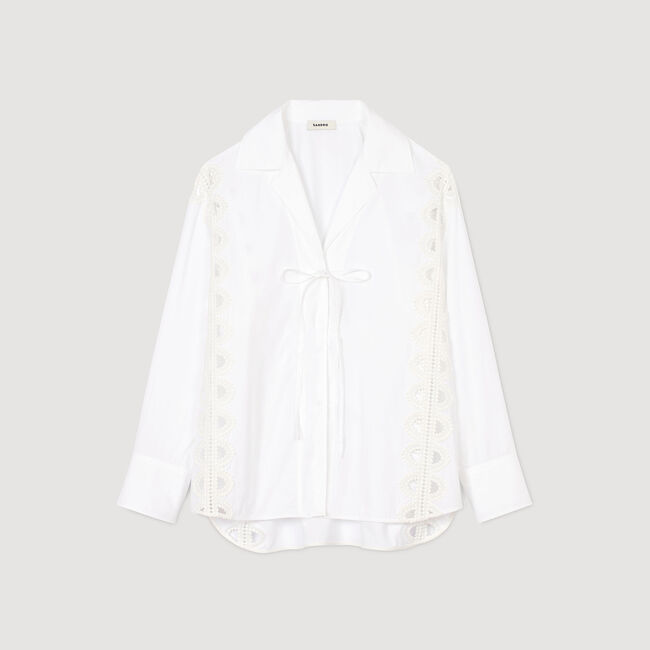 Chemise en popeline