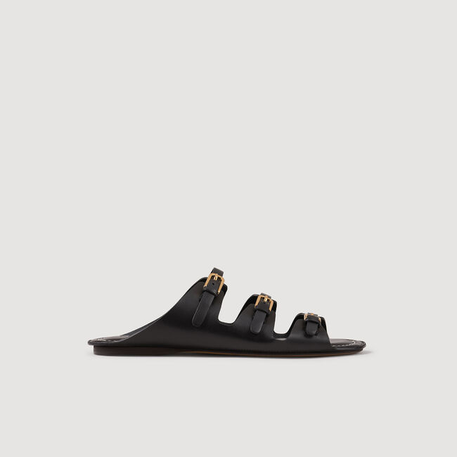 Sandales en cuir