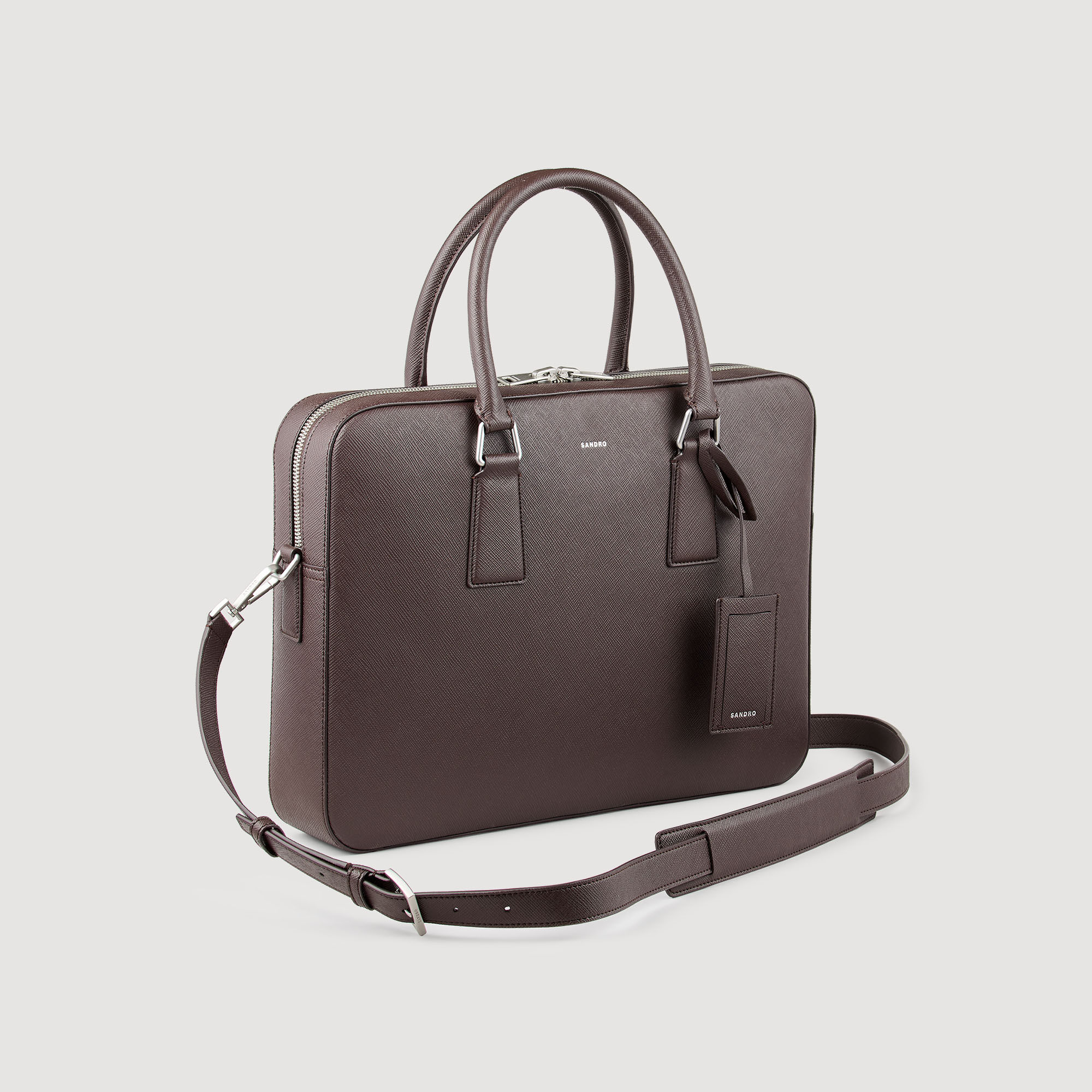 Briefcase en cuir reconstitué