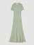 Robe longue en maille 