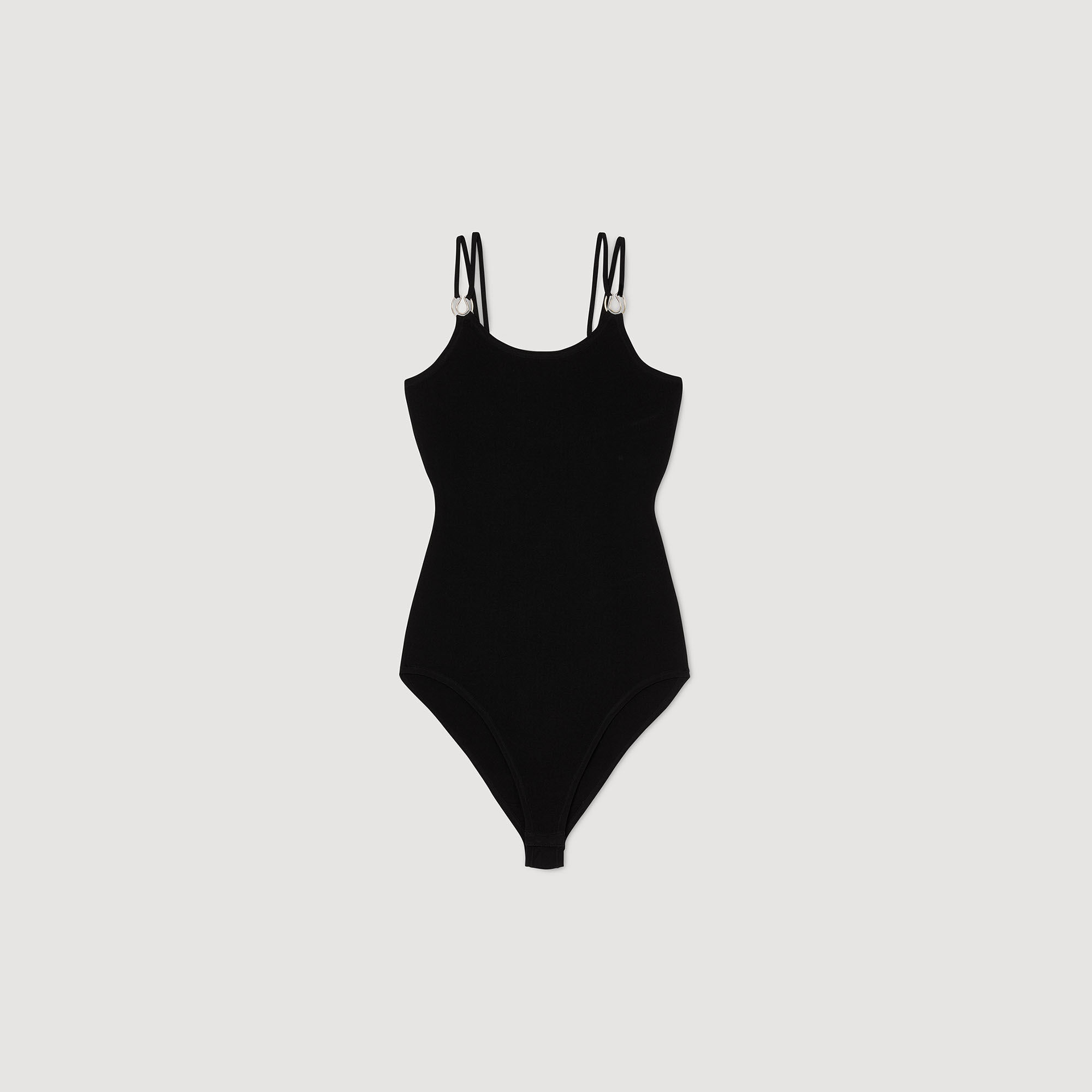 Body en maille à détail bijou
