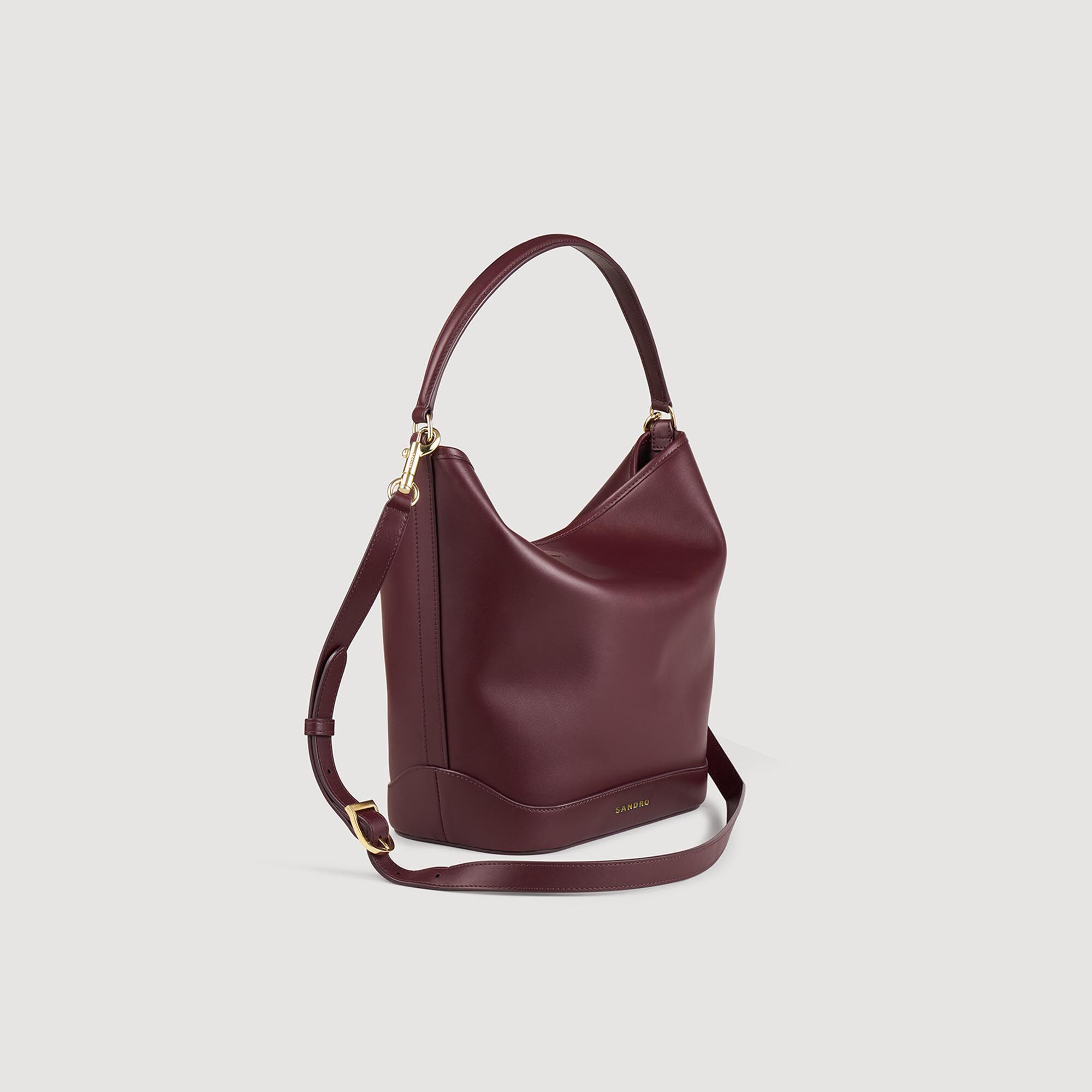 Sac seau TANGOSO en cuir