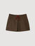 Jupe short à pli 