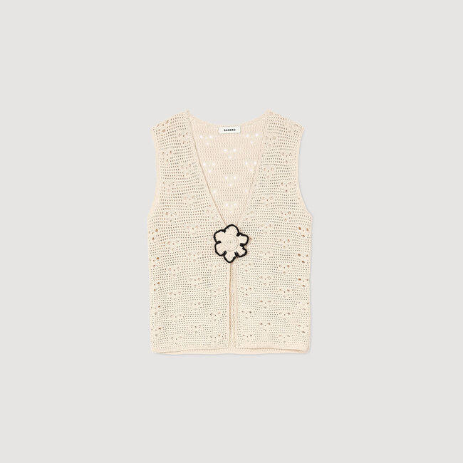 Gilet en crochet 