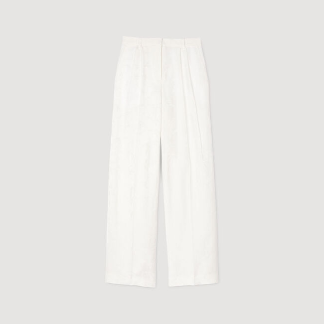 Pantalon à jacquard à noeuds
