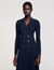Robe longue en maille