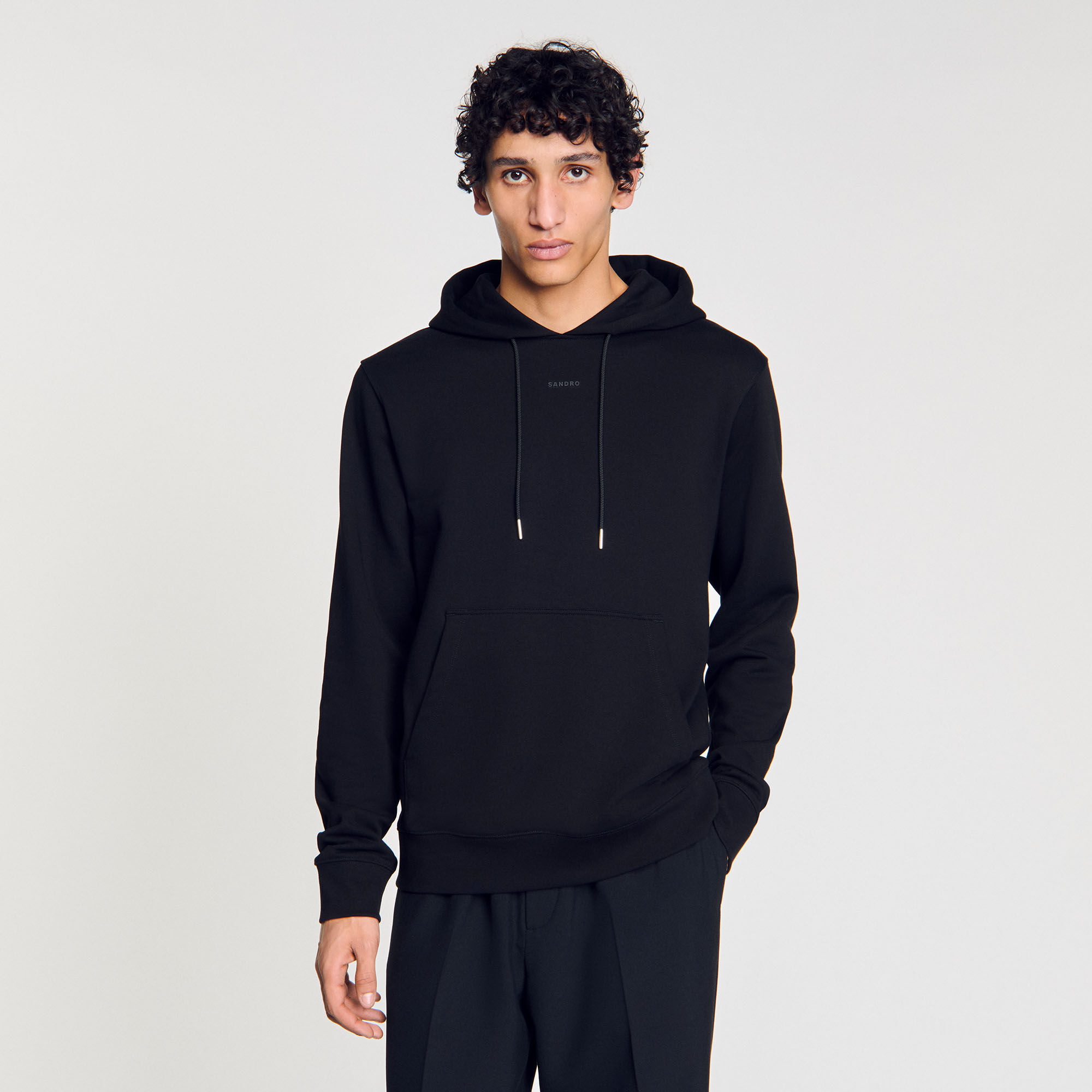 Sweatshirt à capuche logo