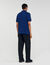 Polo à logo cuir