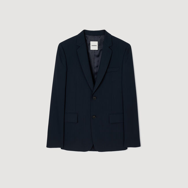Veste de costume en laine