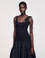 Robe longue bimatière