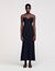 Robe bustier en maille