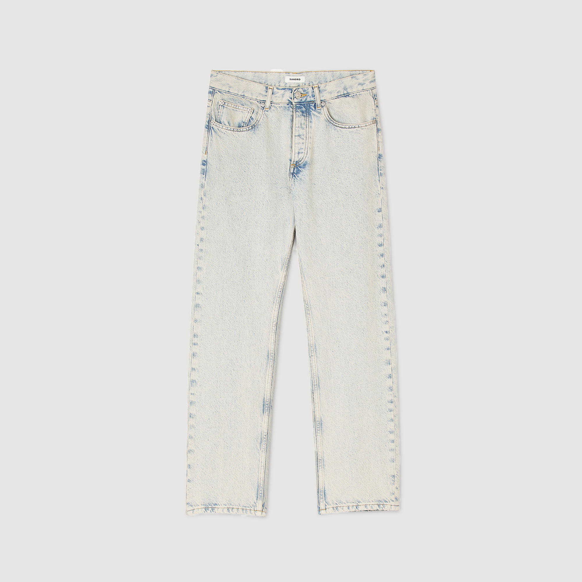 Jean regular délavé
