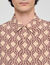 Chemise fluide imprimé corde
