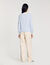 Pull bicolore en laine et cachemire 