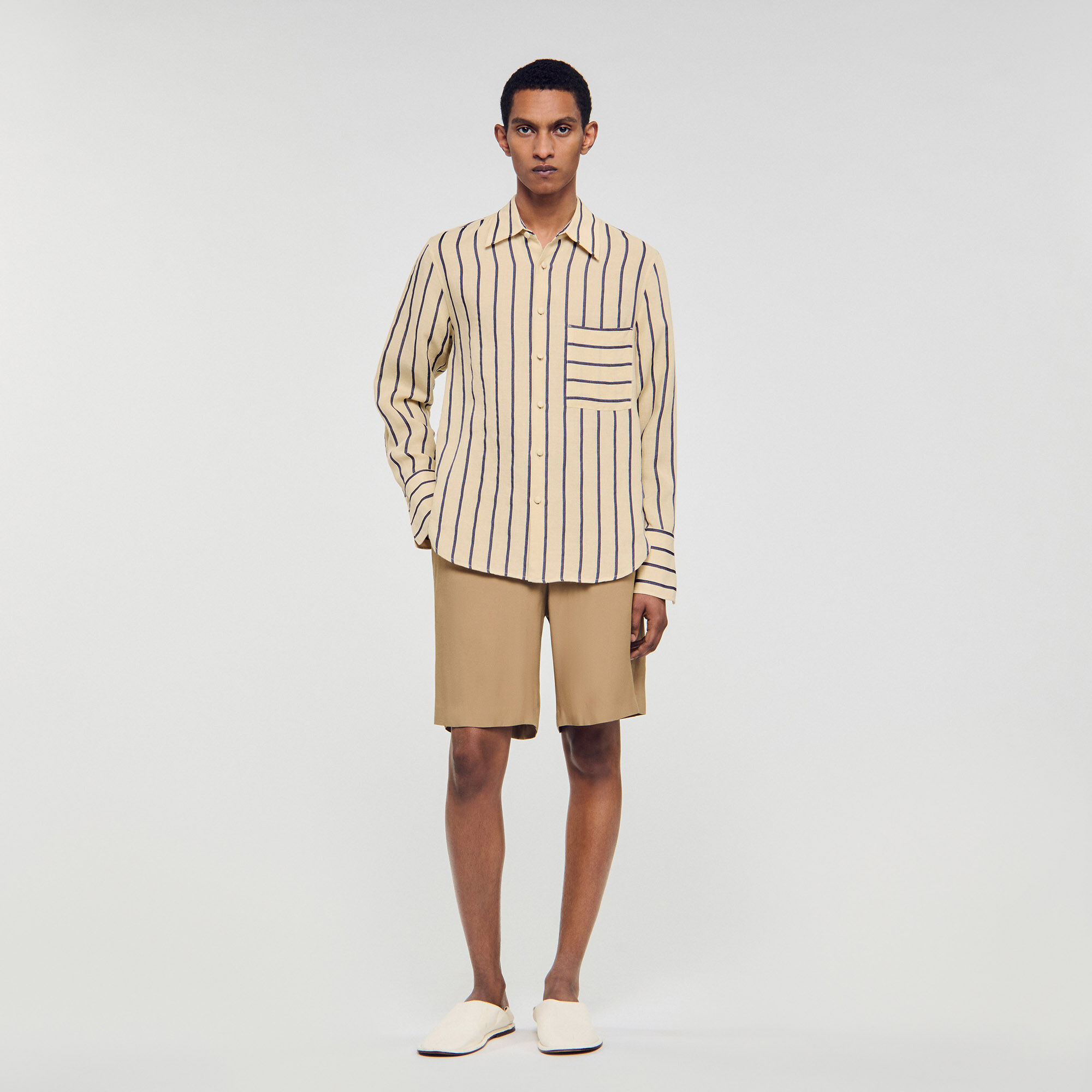 Chemise à rayures