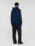 Sweatshirt à patch en cuir