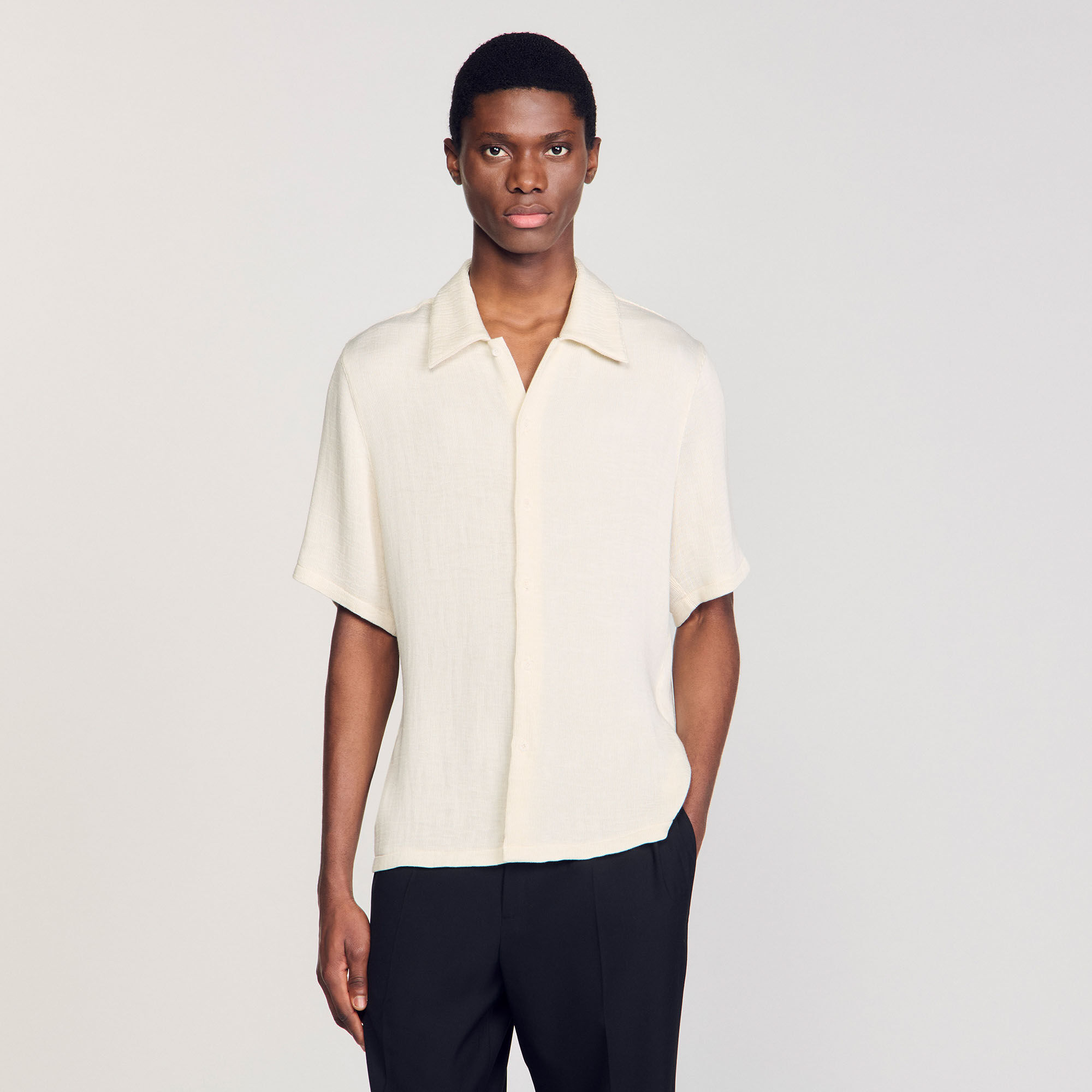 Chemise plissée