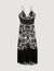 Robe longue à imprimé fleuri hawaïen