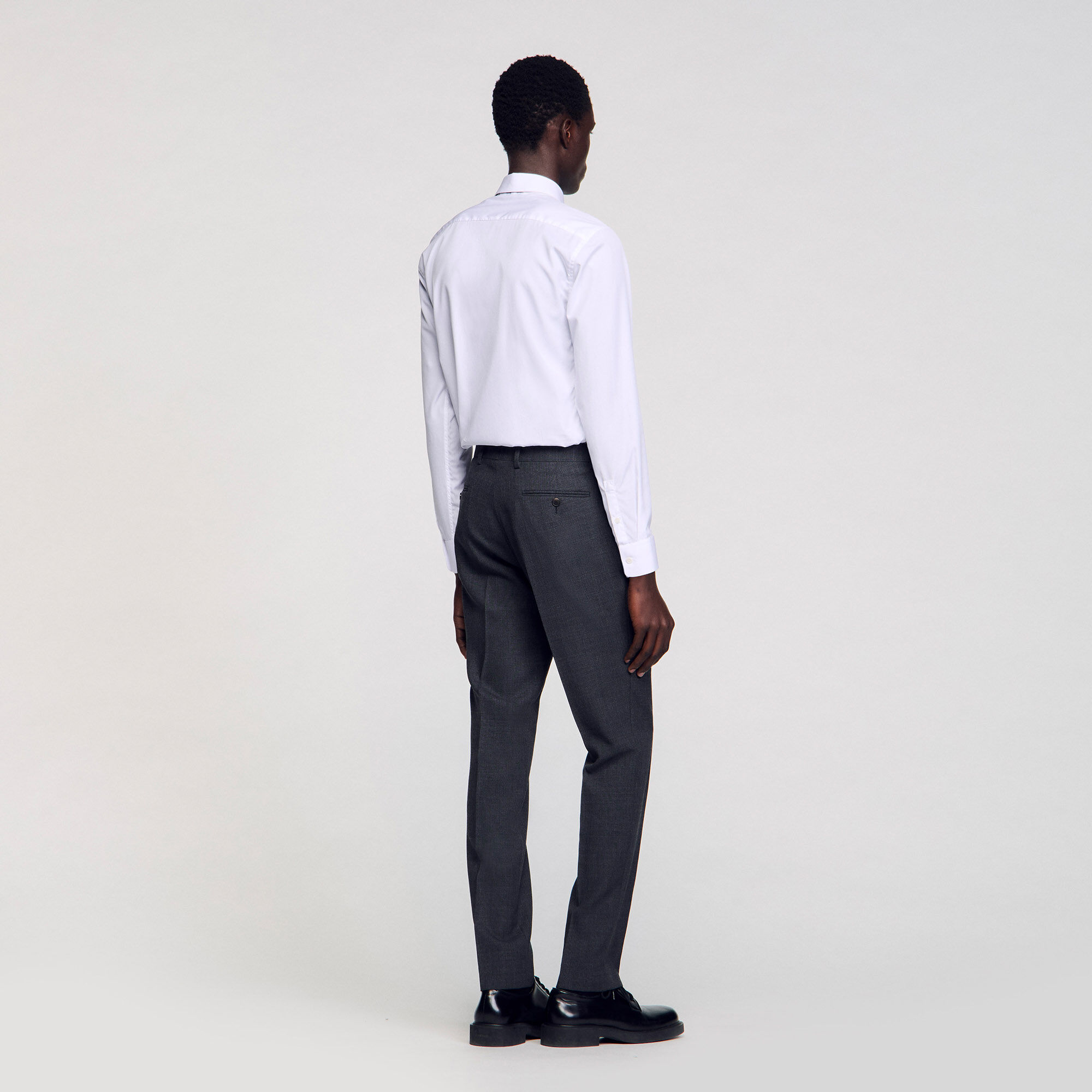 Pantalon de costume en laine