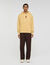 Sweatshirt à patch en cuir