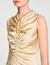 Robe longue en satin