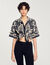 Chemise à imprimé fleuri hawaïen
