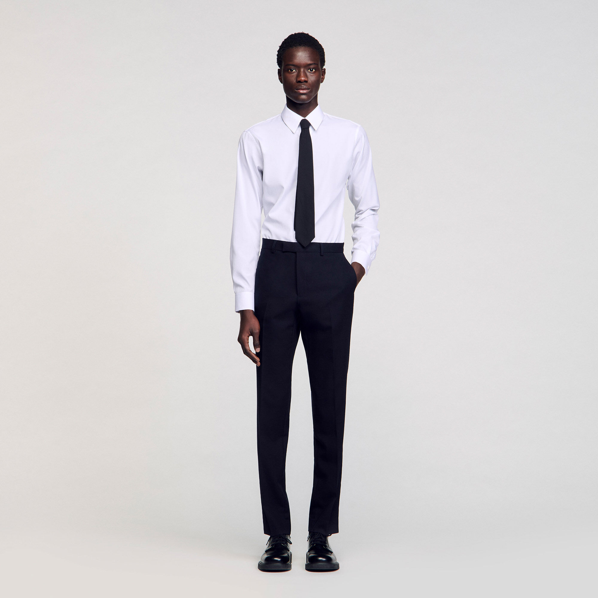 Pantalon de costume en laine