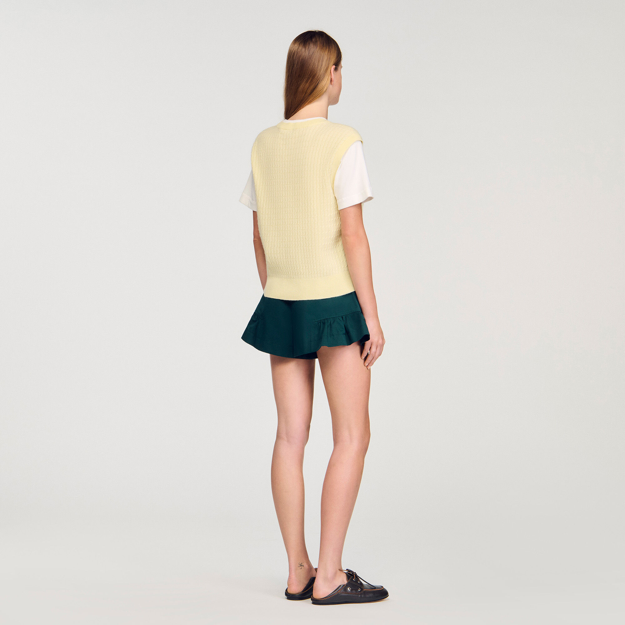 Pull 2 en 1 bicolore
